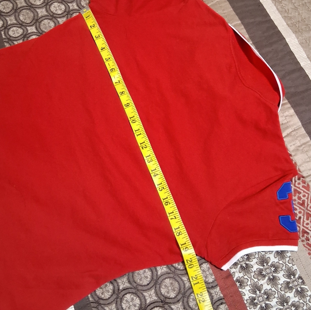 U.S. Polo Assn Women Short Sleeve Red  Polo Shirt SzM Pony Logo USPA 3 Classic - Picture 11 of 15